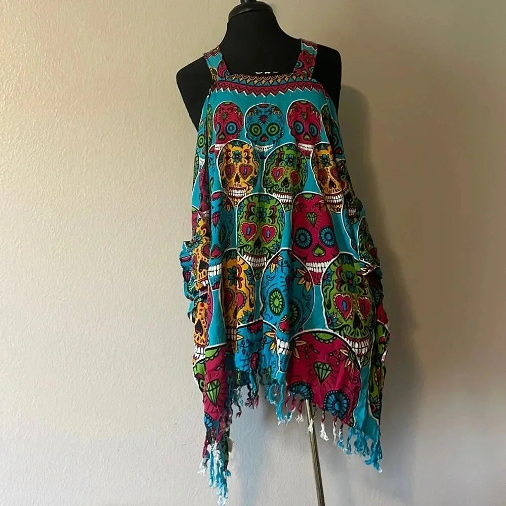 Skull Swimsuit Coverup Sorang